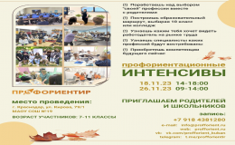 Профориентационные интенсивы